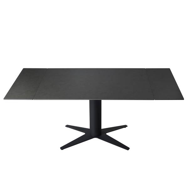 Tavolo da pranzo estraibile REHAV Ceramica / Ferro - grigio / Nero
