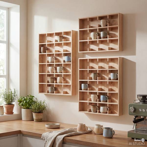 Scaffale per tazze SONDAY B Altezza: 48 cm
