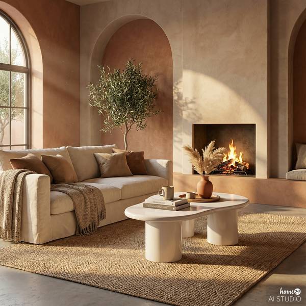 Tavolino da salotto Grochowy bianco lucido