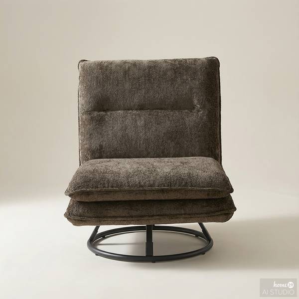 Drehsessel KELSO Chenille Sydne: Taupe