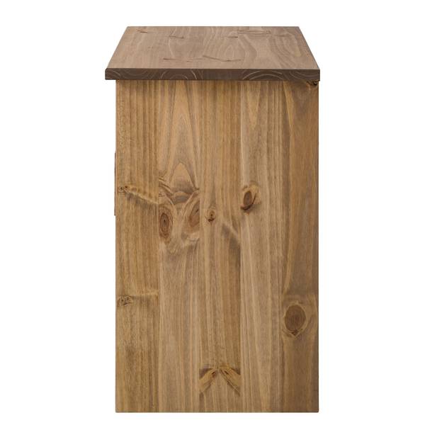 Schreibtisch FINCA RUSTICA 104 cm Kiefer massiv - Kiefer Natur