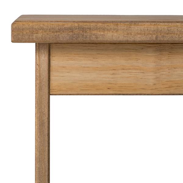 Schreibtisch FINCA RUSTICA 104 cm Kiefer massiv - Kiefer Natur