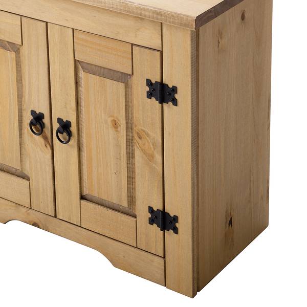 Waschbeckenunterschrank FINCA RUSTICA Kiefer massiv - Kiefer Natur