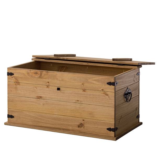 Houten kist FINCA RUSTICA massief grenenhout - natuurlijk grenenhout