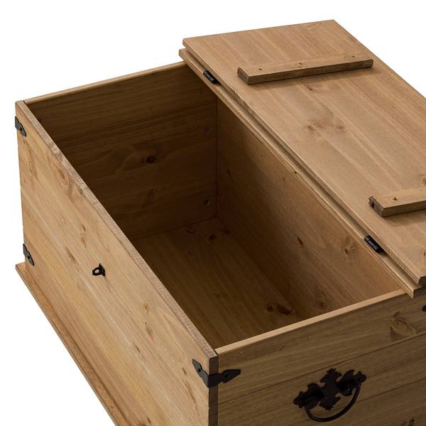 Houten kist FINCA RUSTICA massief grenenhout - natuurlijk grenenhout