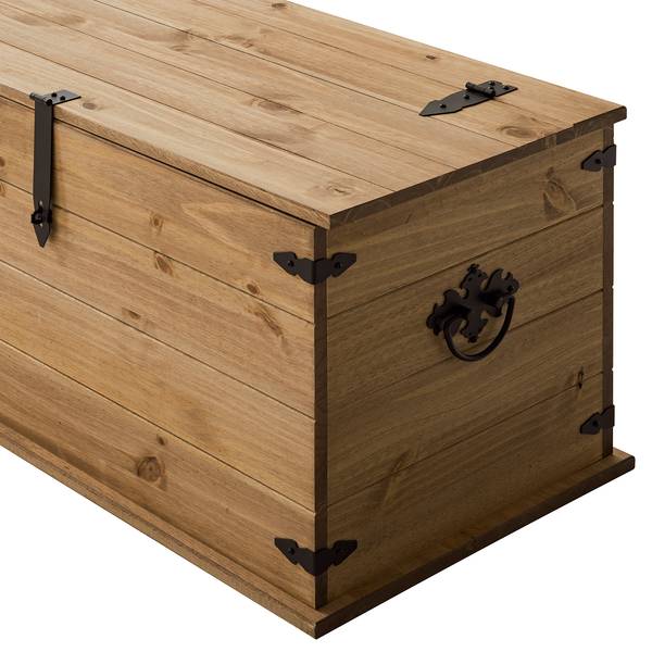 Houten kist FINCA RUSTICA massief grenenhout - natuurlijk grenenhout