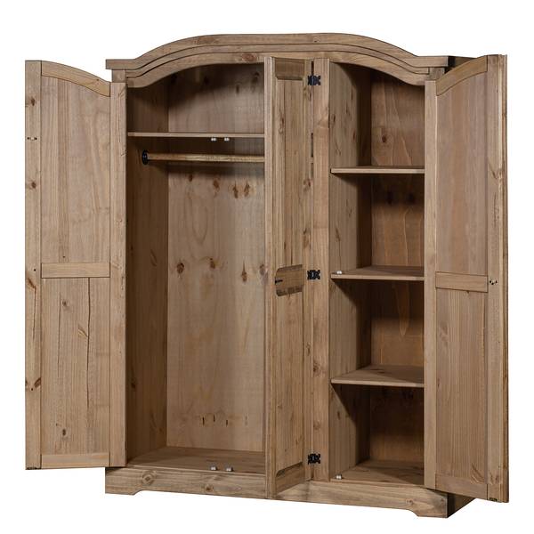 Ens. chambre à coucher FINCA RUSTICA B Beige - Marron - Pin