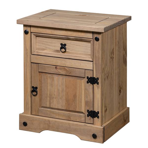 Ens. chambre à coucher FINCA RUSTICA B Beige - Marron - Pin