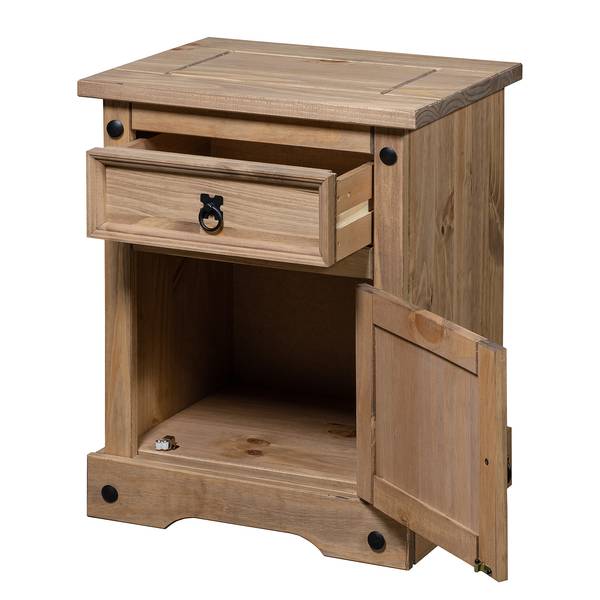 Ens. chambre à coucher FINCA RUSTICA B Beige - Marron - Pin