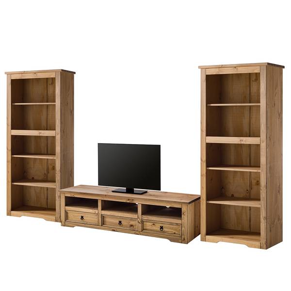 Set di 3 mobili FINCA RUSTICA Pino massello - Pino naturale