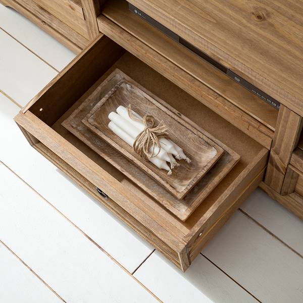 Set di 3 mobili FINCA RUSTICA Pino massello - Pino naturale