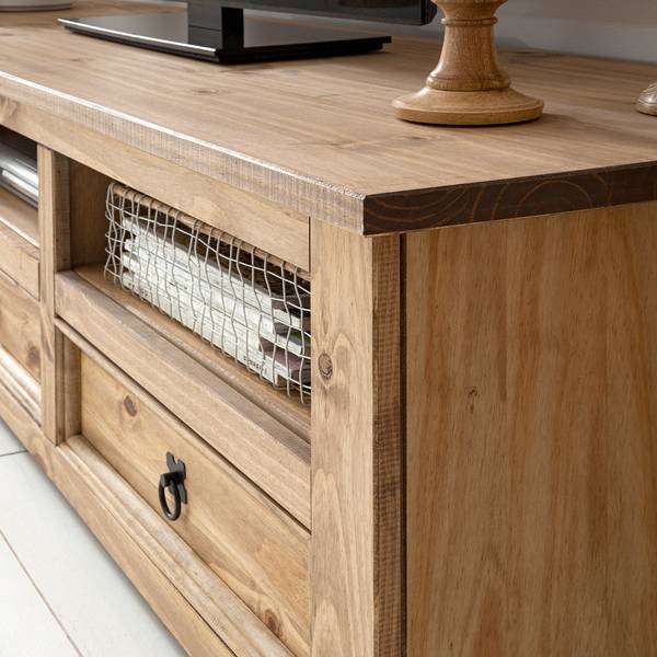 Set di 3 mobili FINCA RUSTICA Pino massello - Pino naturale