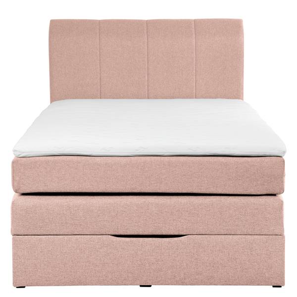 Letto boxspring Ghoripur - C Tessuto Mavie: rosa - 90 x 200cm