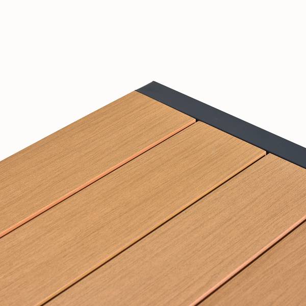 Ensemble repas-salon Orya 5 pièces Acier / Tissu - Gris