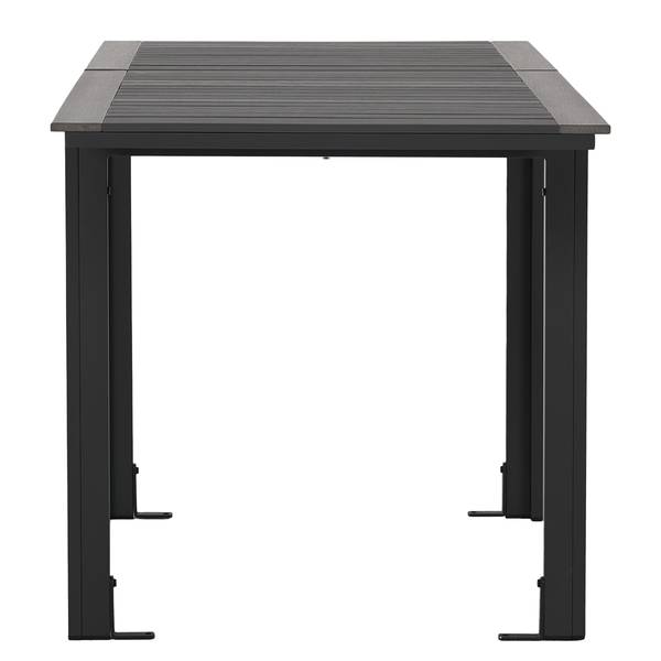 Tavolo a ribalta Livo Alluminio - Grigio