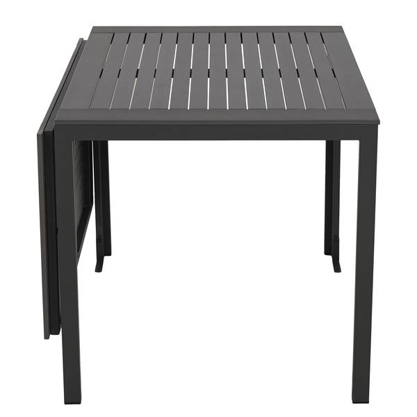 Tavolo a ribalta Livo Alluminio - Grigio