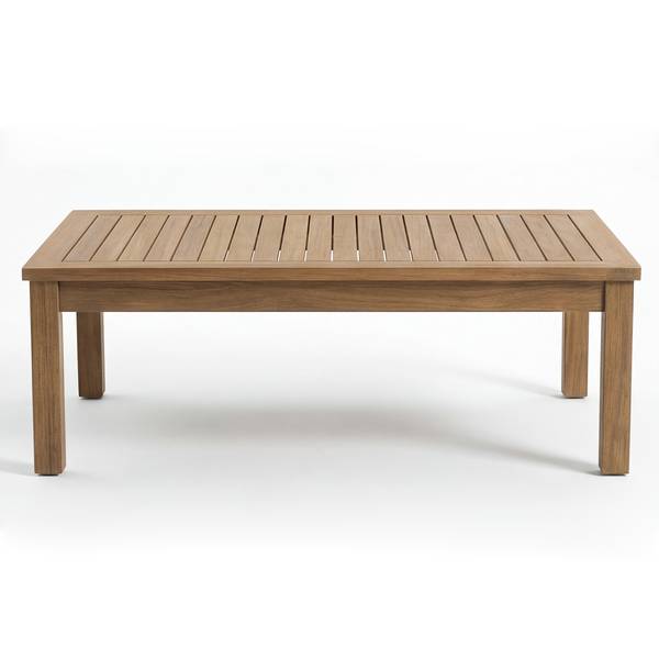 Loungeset Solano 4-teilig Akazie massiv / Webstoff - Akazie Braun / Beige