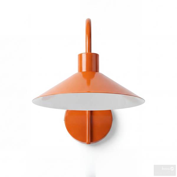 Lampada da parete CORUS Ferro - 1 punto luce - Marrone ruggine