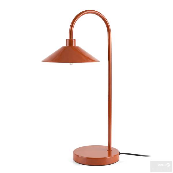 Lampada da tavolo CORUS Ferro - 1 punto luce - Marrone ruggine