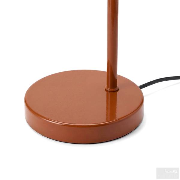 Lampada da tavolo CORUS Ferro - 1 punto luce - Marrone ruggine