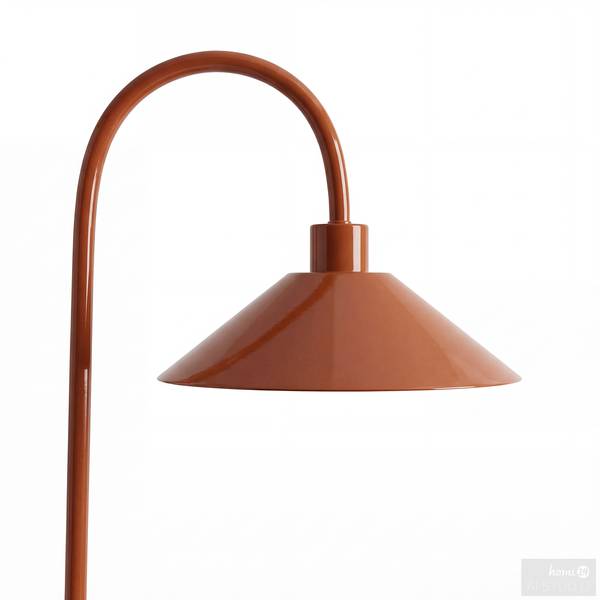 Lampada da tavolo CORUS Ferro - 1 punto luce - Marrone ruggine