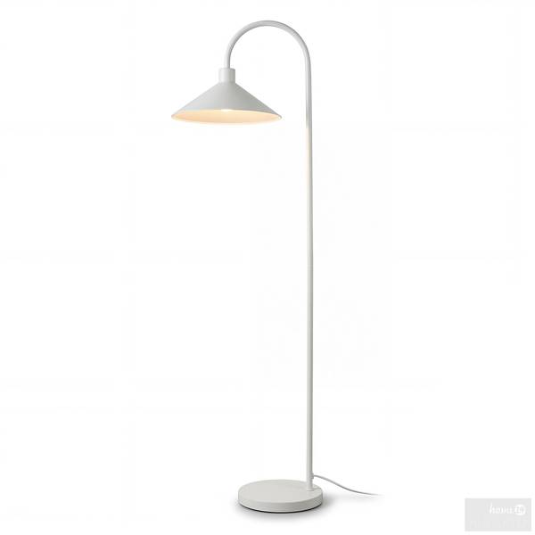 Stehleuchte CORUS Eisen - 1-flammig - Beige
