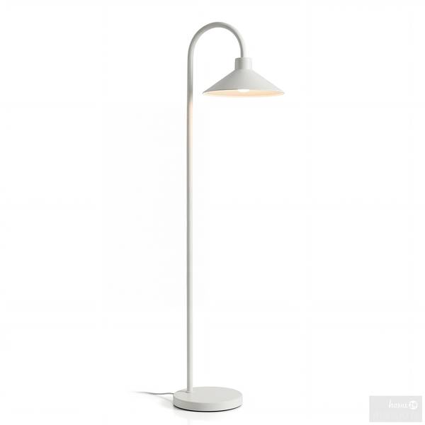 Stehleuchte CORUS Eisen - 1-flammig - Beige