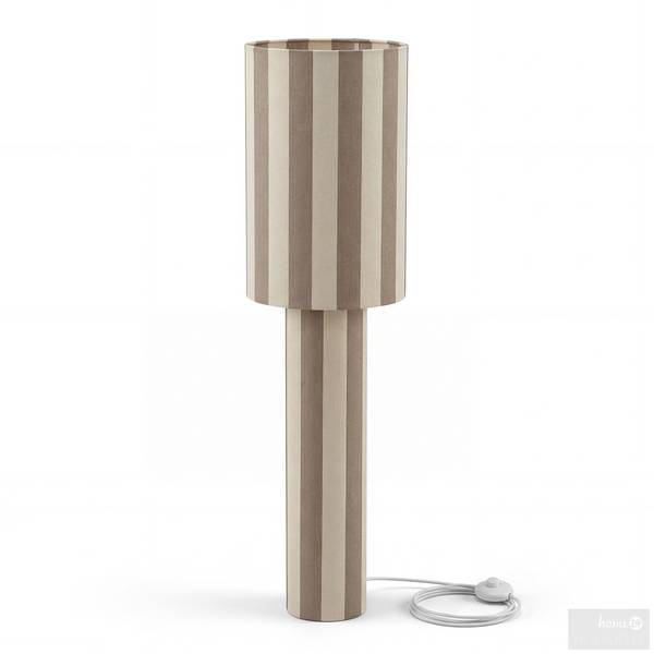 Stehleuchte NUVIO Eisen / Textil - 1-flammig - Beige
