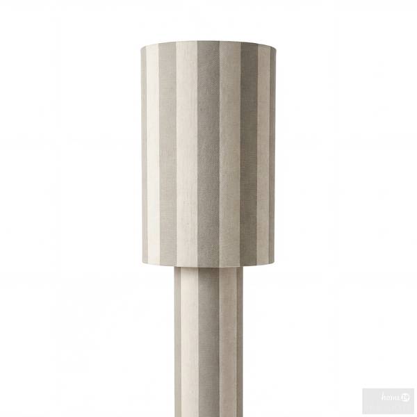 Stehleuchte NUVIO Eisen / Textil - 1-flammig - Beige