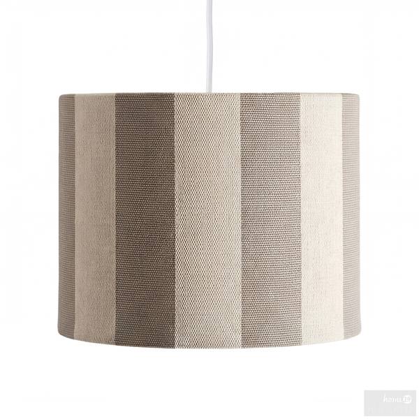 Lampada a sospensione LIRUM Ferro / Tessuto - 1 punto luce - Talpa