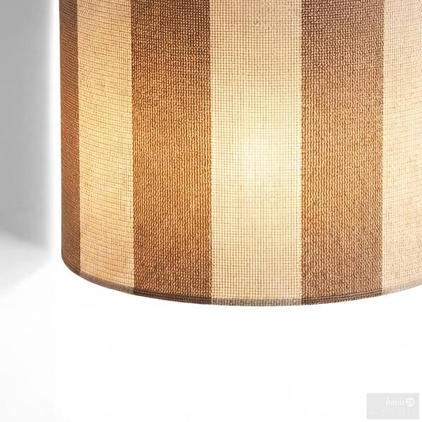 Lampada a sospensione LIRUM Ferro / Tessuto - 1 punto luce - Talpa