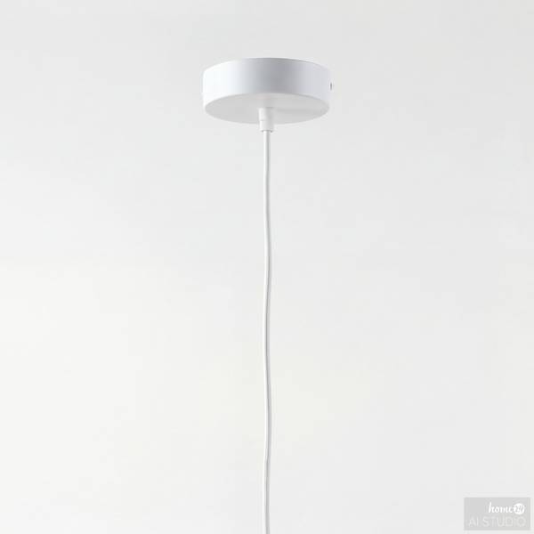 Lampada a sospensione LIRUM Ferro / Tessuto - 1 punto luce - Talpa