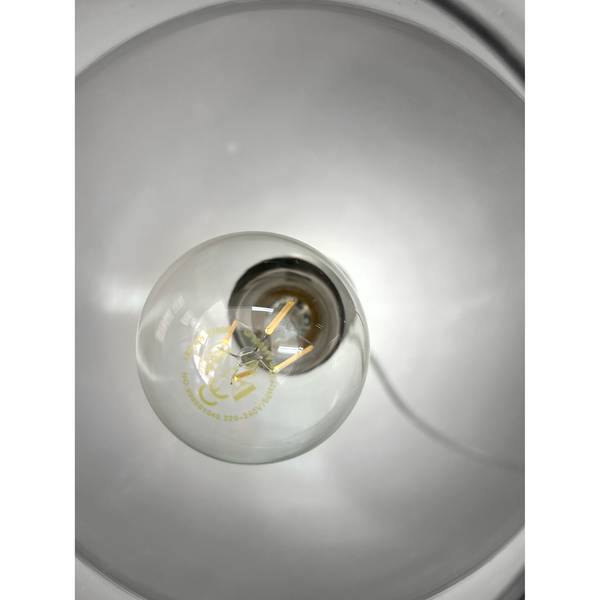 Pendelleuchte GLOWIN Rauchglas / Eisen - 5-flammig - Grau