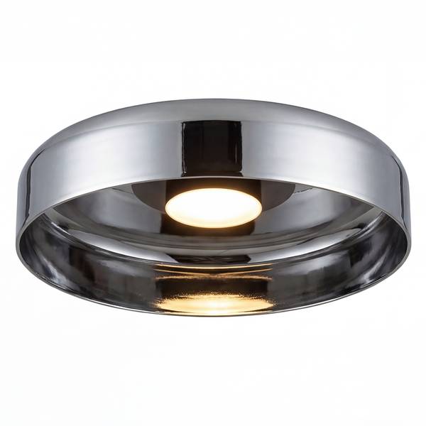 Lampada da soffitto QUILO Vetro fumé / Ferro - 1 punto luce