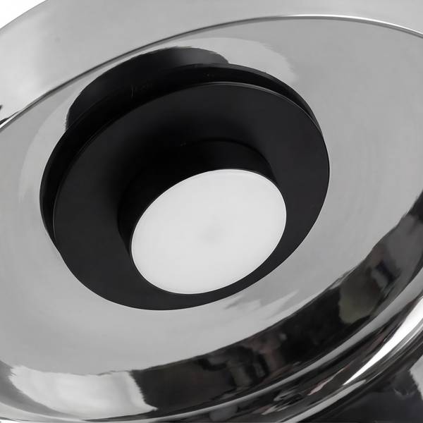 Lampada da soffitto QUILO Vetro fumé / Ferro - 1 punto luce