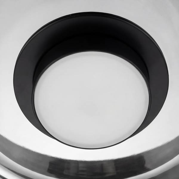 Lampada da soffitto QUILO Vetro fumé / Ferro - 1 punto luce