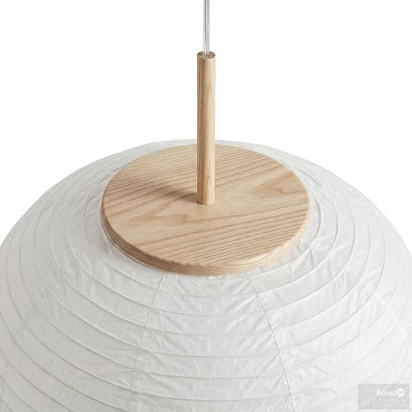 Pendelleuchte JELUX Papier / Eisen - 1-flammig