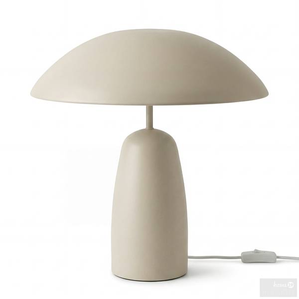 Tischleuchte BELYA Eisen - Beige
