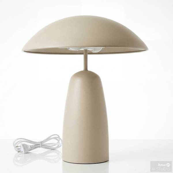 Tischleuchte BELYA Eisen - Beige