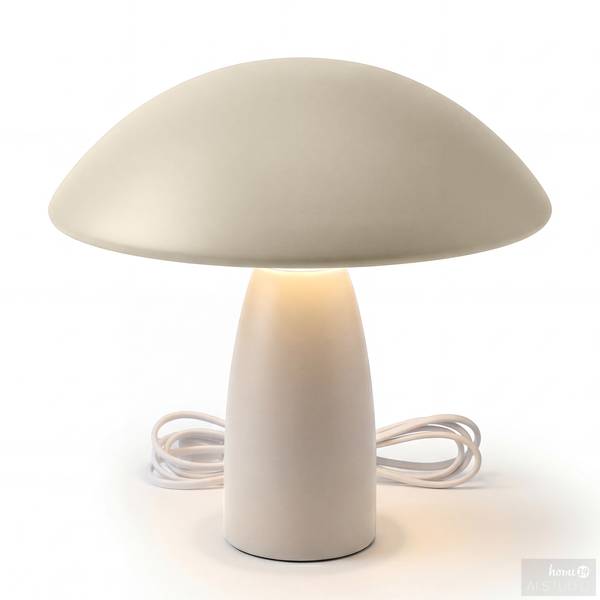 Tischleuchte BELYA Eisen - Beige