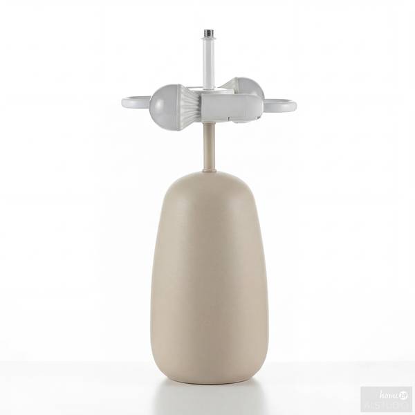 Tischleuchte BELYA Eisen - Beige