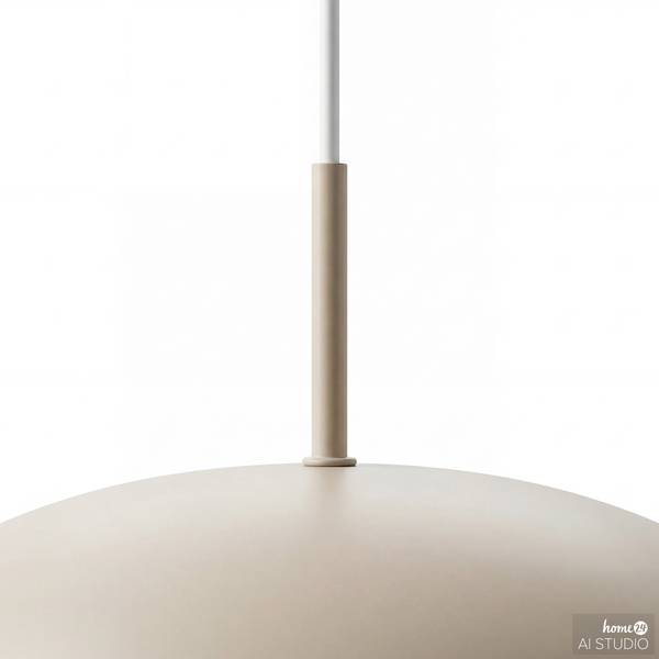 Hanglamp SUMA ijzer/opaalglas - 1-lichts - beige