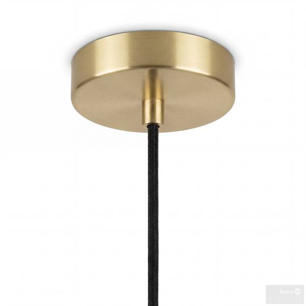 Suspension ZEVRO Verre coloré / Fer - 1 flamme