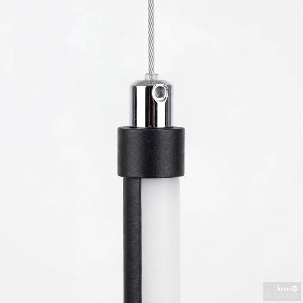 Lampada a sospensione HILUX Ferro / Tessuto - 1 punto luce