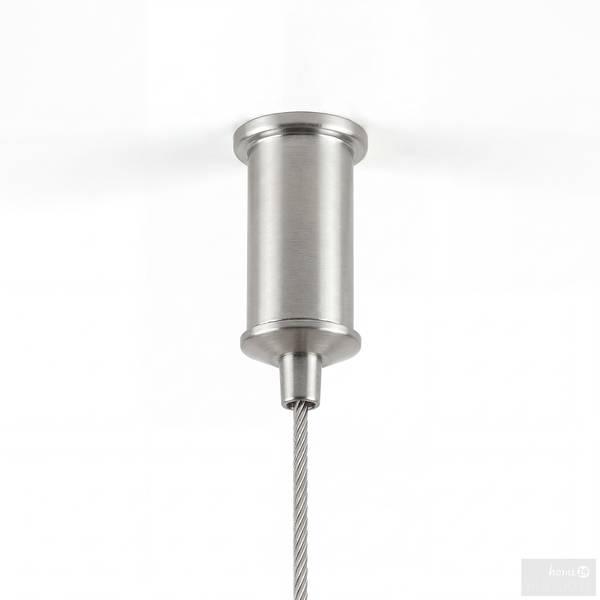 Lampada a sospensione HILUX Ferro / Tessuto - 1 punto luce