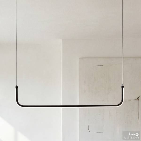 Lampada a sospensione HILUX Ferro / Tessuto - 1 punto luce