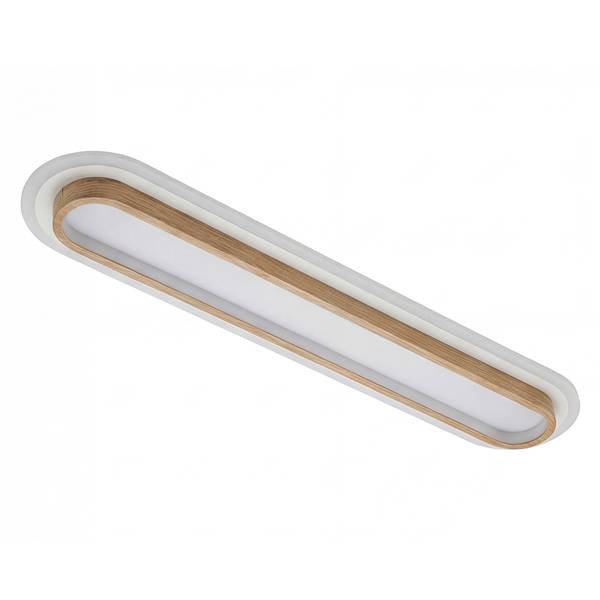 Deckenleuchte ENARI Acrylglas / Kiefer massiv - 1-flammig - Breite: 60 cm