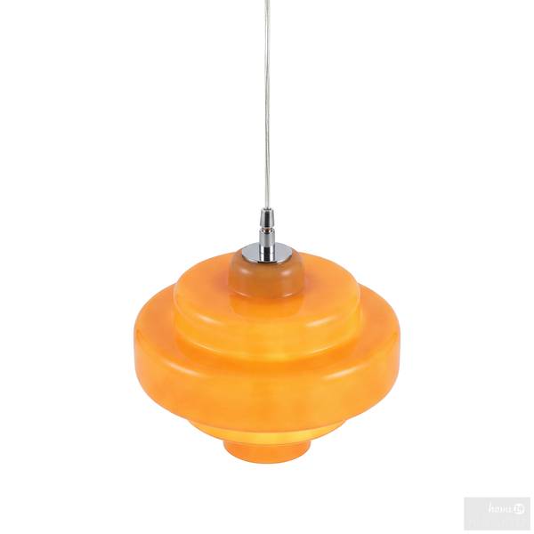 Pendelleuchte BELUX Glas / Eisen - 1-flammig