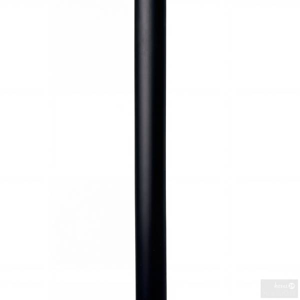 Lampada da terra GINO Tessile / Ferro - 1 punto luce - Bianco / Nero