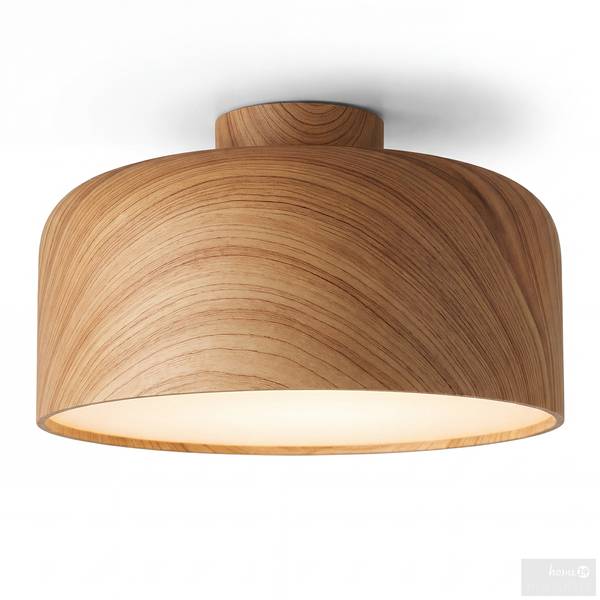 Lampada da soffitto GROMA Ferro - 1 punto luce - Beige